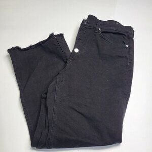 RAG &‎ BONE Straight Jeans Men's 31x27 Black Denim  (Fit 31x27) **Flaw**